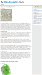 Mobile Screenshot of handpuzzles.com